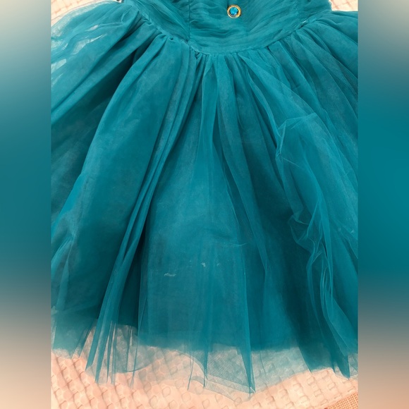 🛼 Y2K Betsey Johnson Aqua Blue Dress 🛼 - Picture 3 of 5